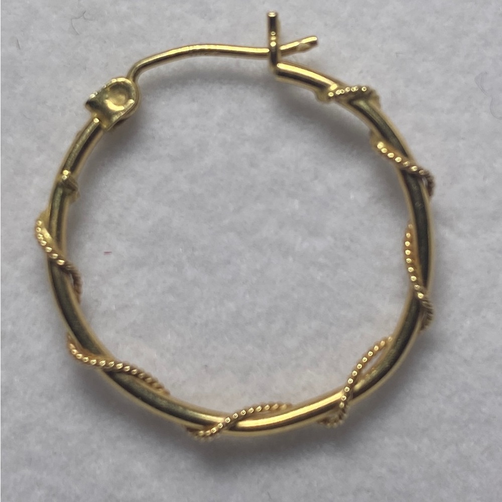 Braided Hoop Earrings